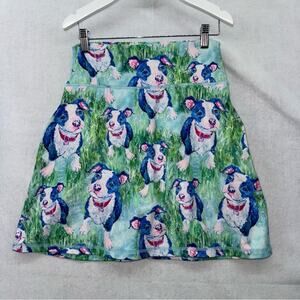 EUC Leoma Lovegrove Skort XS Tennis Pickleball Golf Pitbull Terrier Dog My Nilla